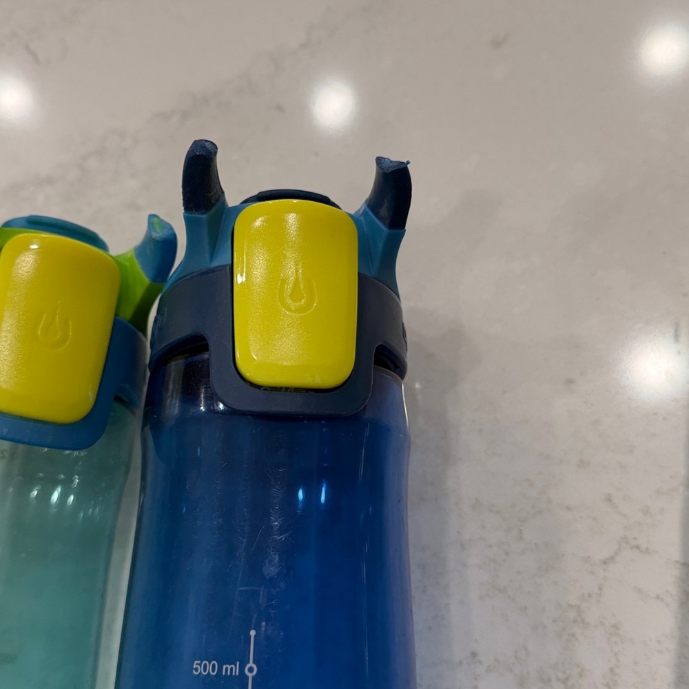 Contigo Triple Pack Water Bottles - Teal, Blue, Smoke - Picture 3 of 5